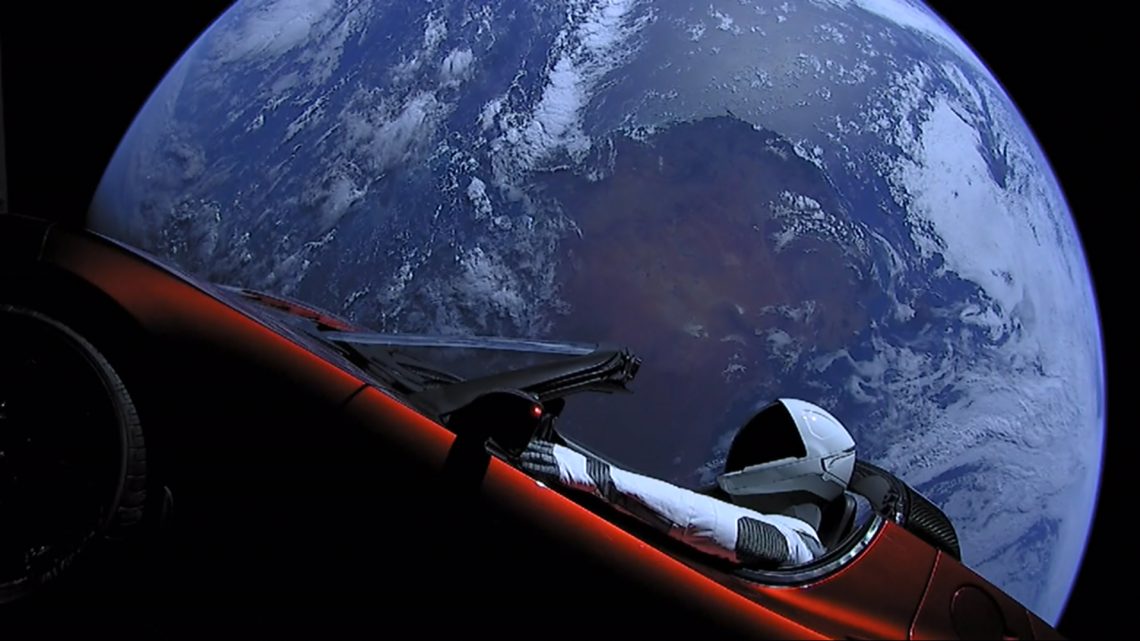 SpaceX's Starman (space)