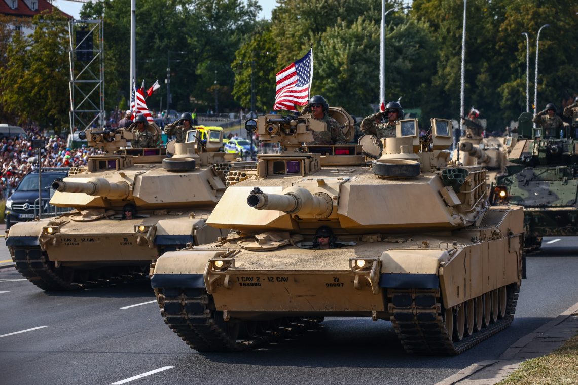 U.S. Abrams tanks